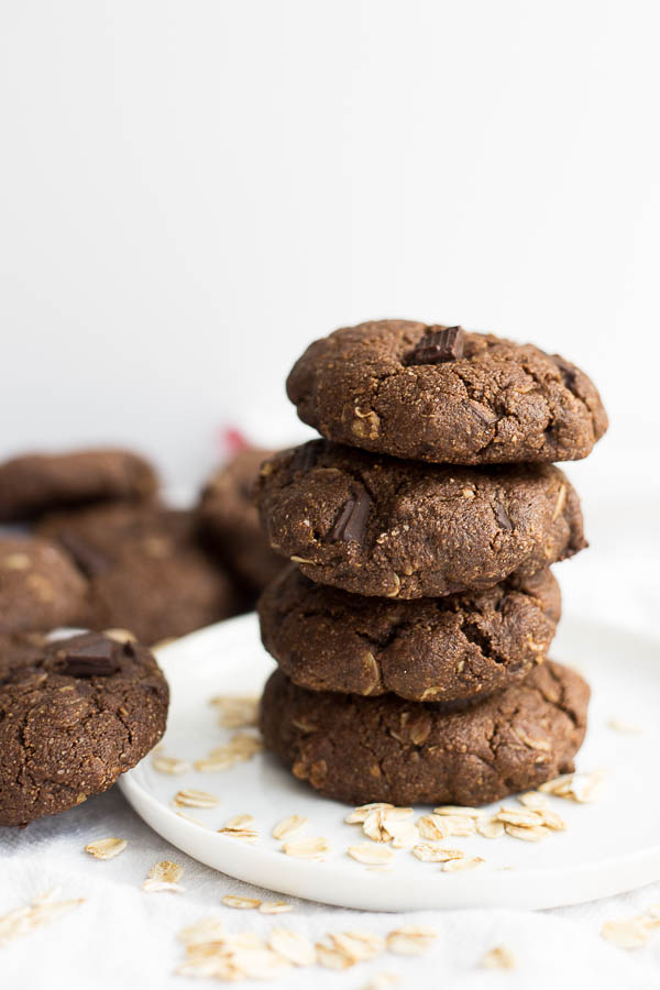 Vegan Double Chocolate Oatmeal Cookies - Bob's Red Mill
