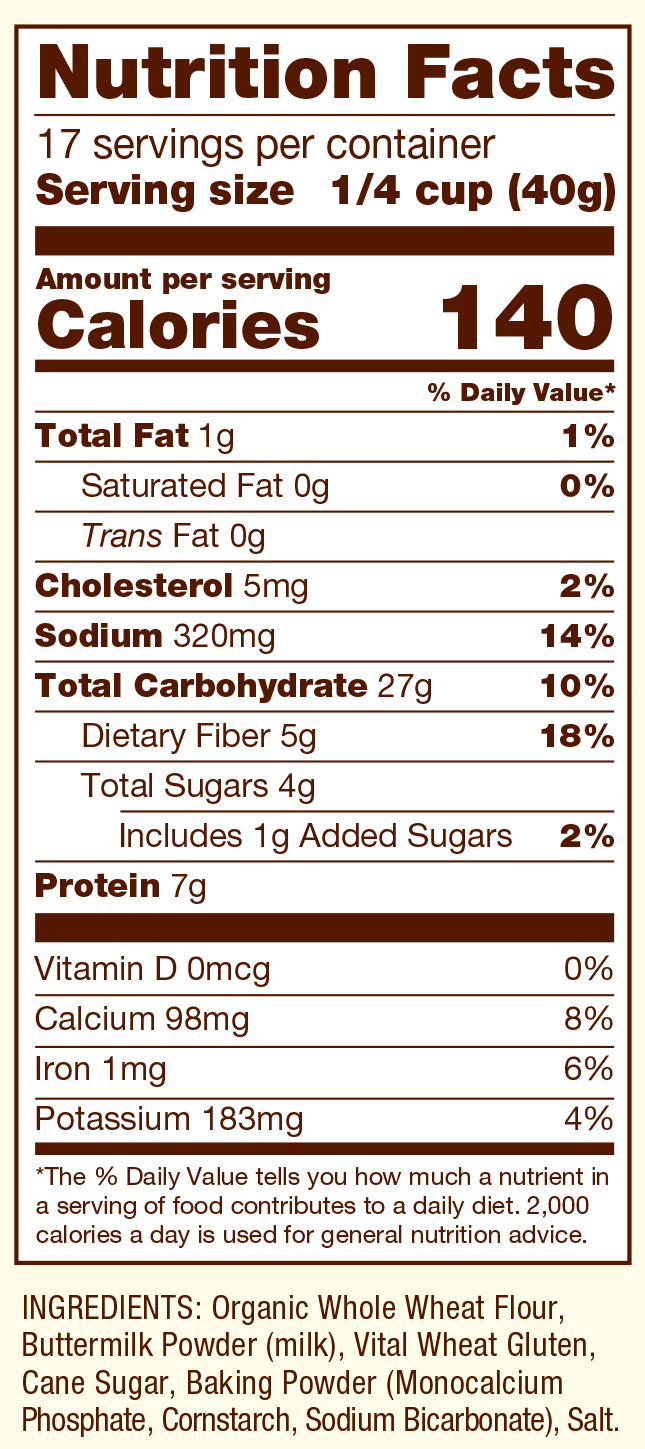 Buttermilk Pancake & Waffle Mix | Bob's Red Mill Natural Foods